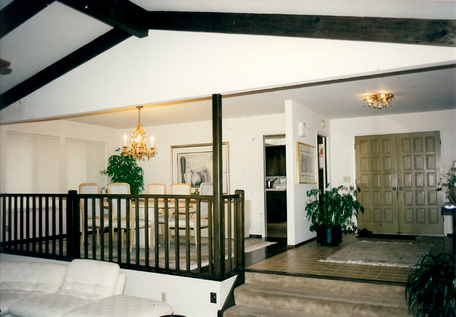 Dining/Entry before shot contemporary