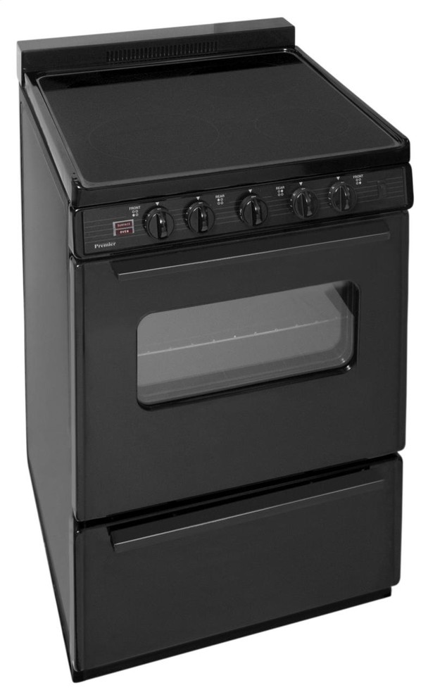 Premier 24" Electric Smooth Top Range with Two 8 Inch and Two 6 Inch