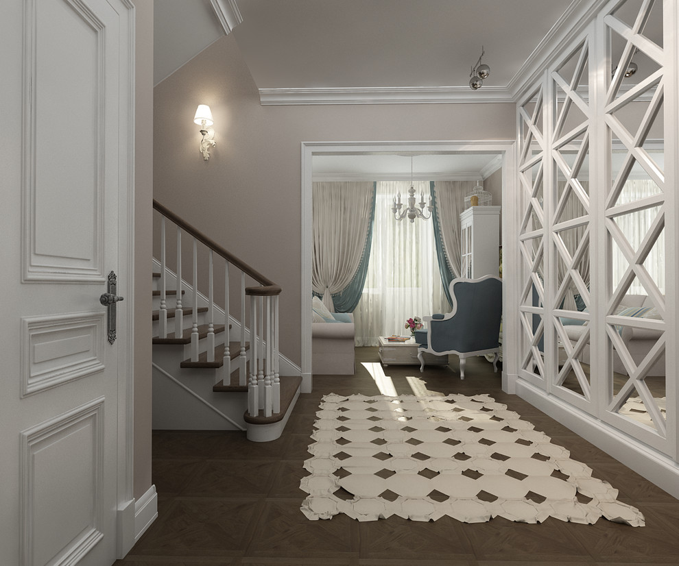 Двухэтажный таунхаус в стиле прованс