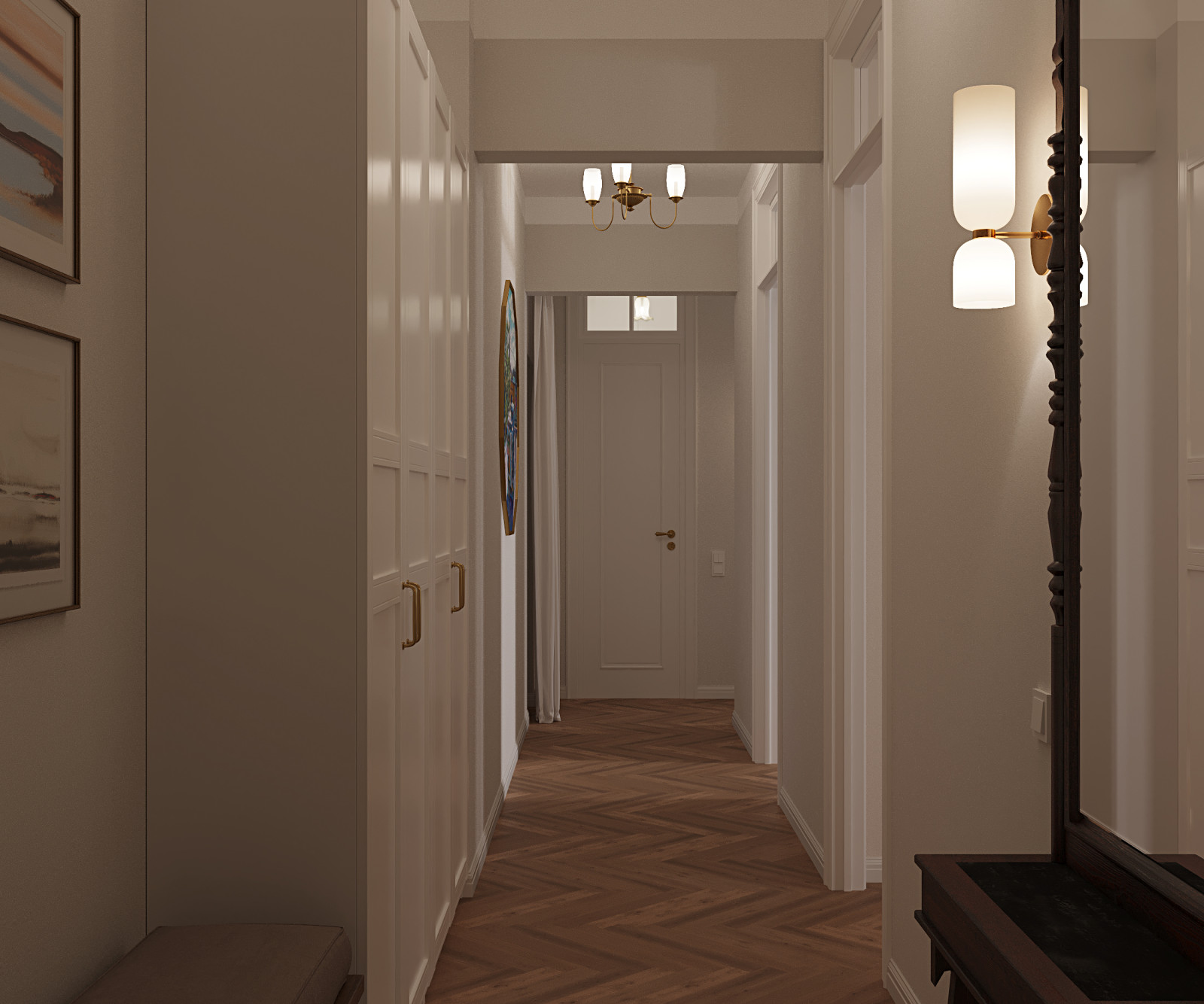 Дизайн интерьера в сталинке