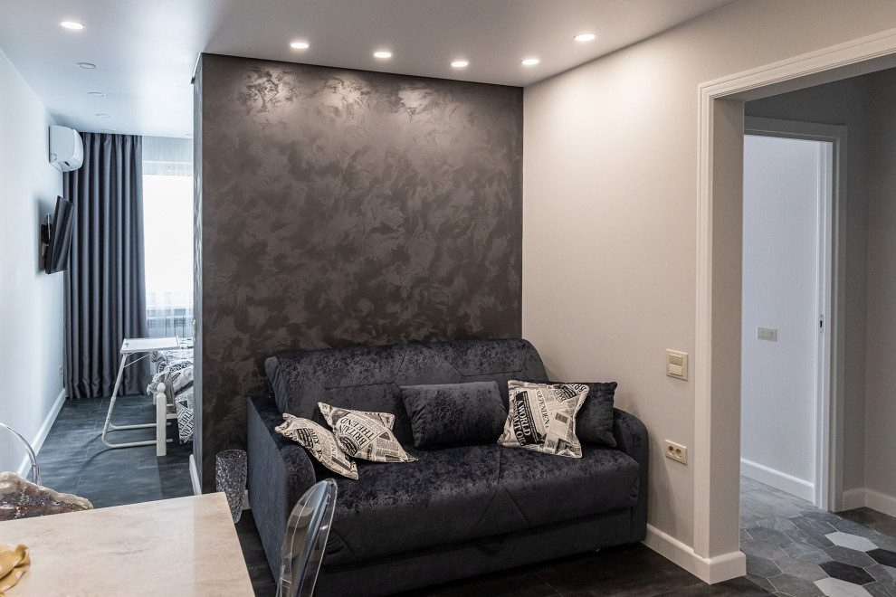 Дизайн-проект двухкомнатной квартиры площадью 52,8 кв.м