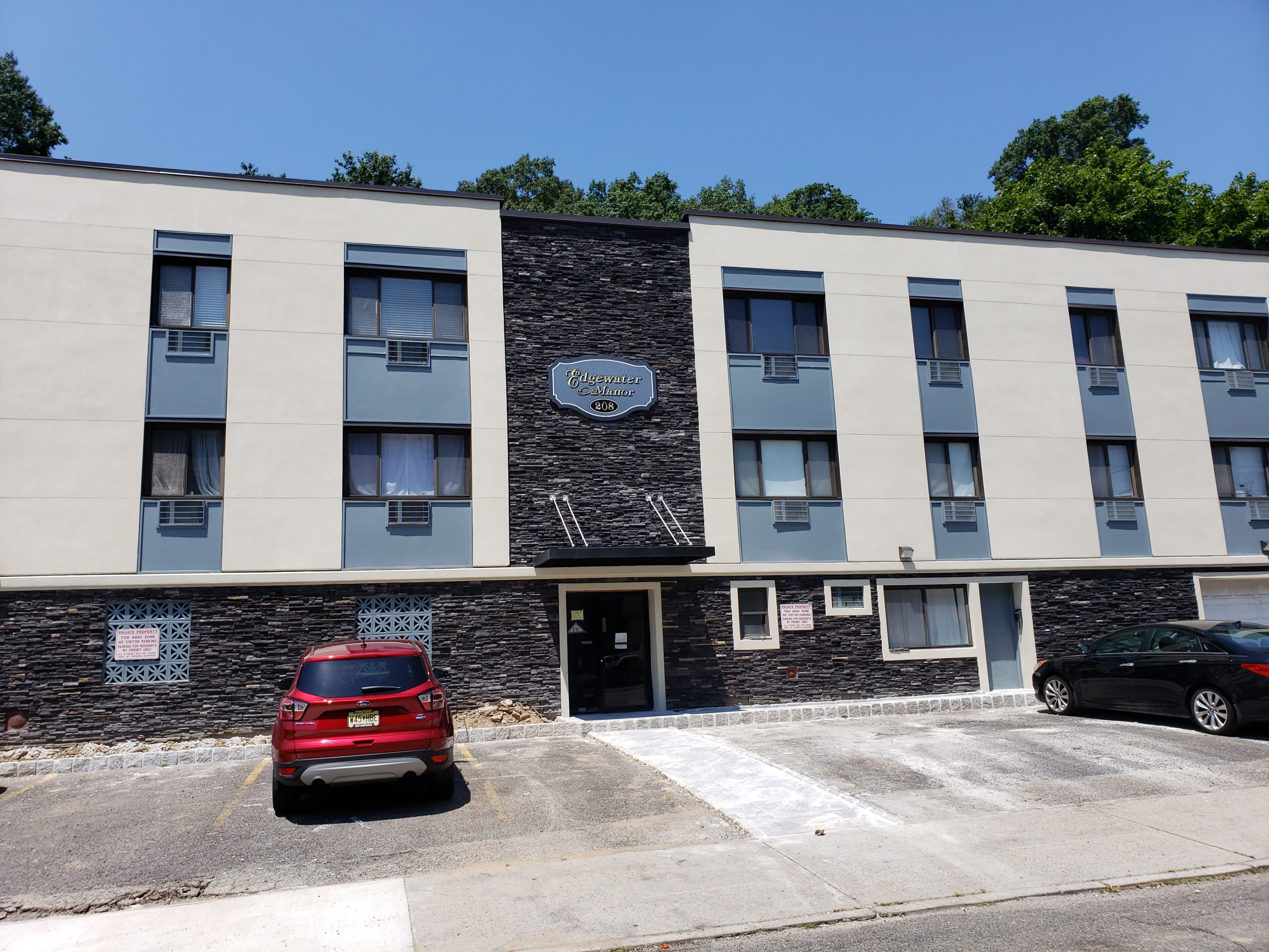 Exterior Renovation of Facade of Multi-Unit Building