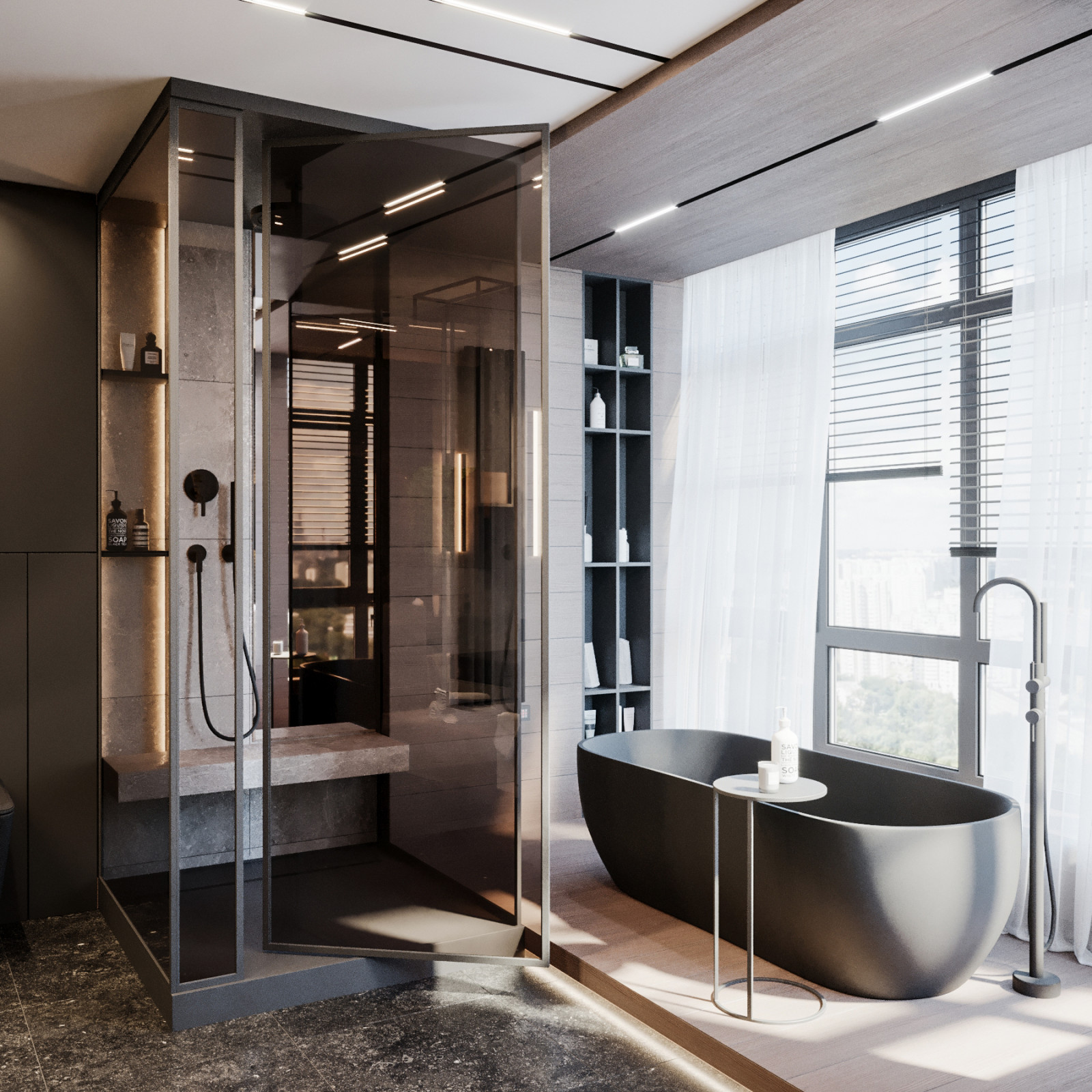 Квартира 80 м2 в современном стиле