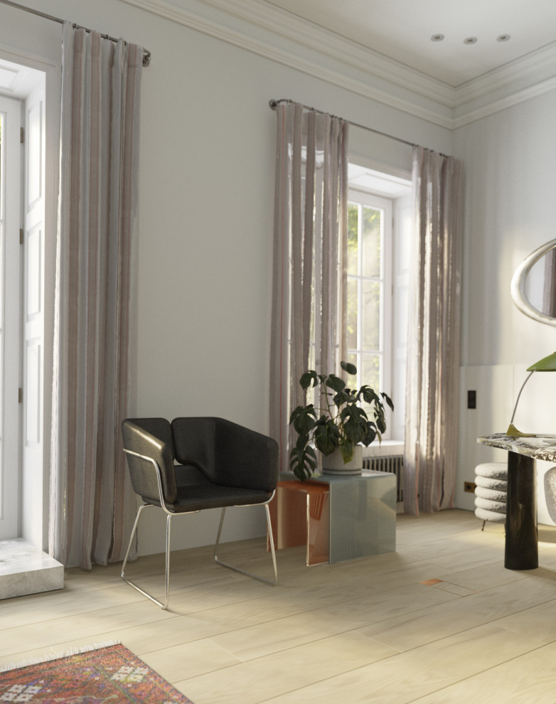 Кабинет, прихожая зона