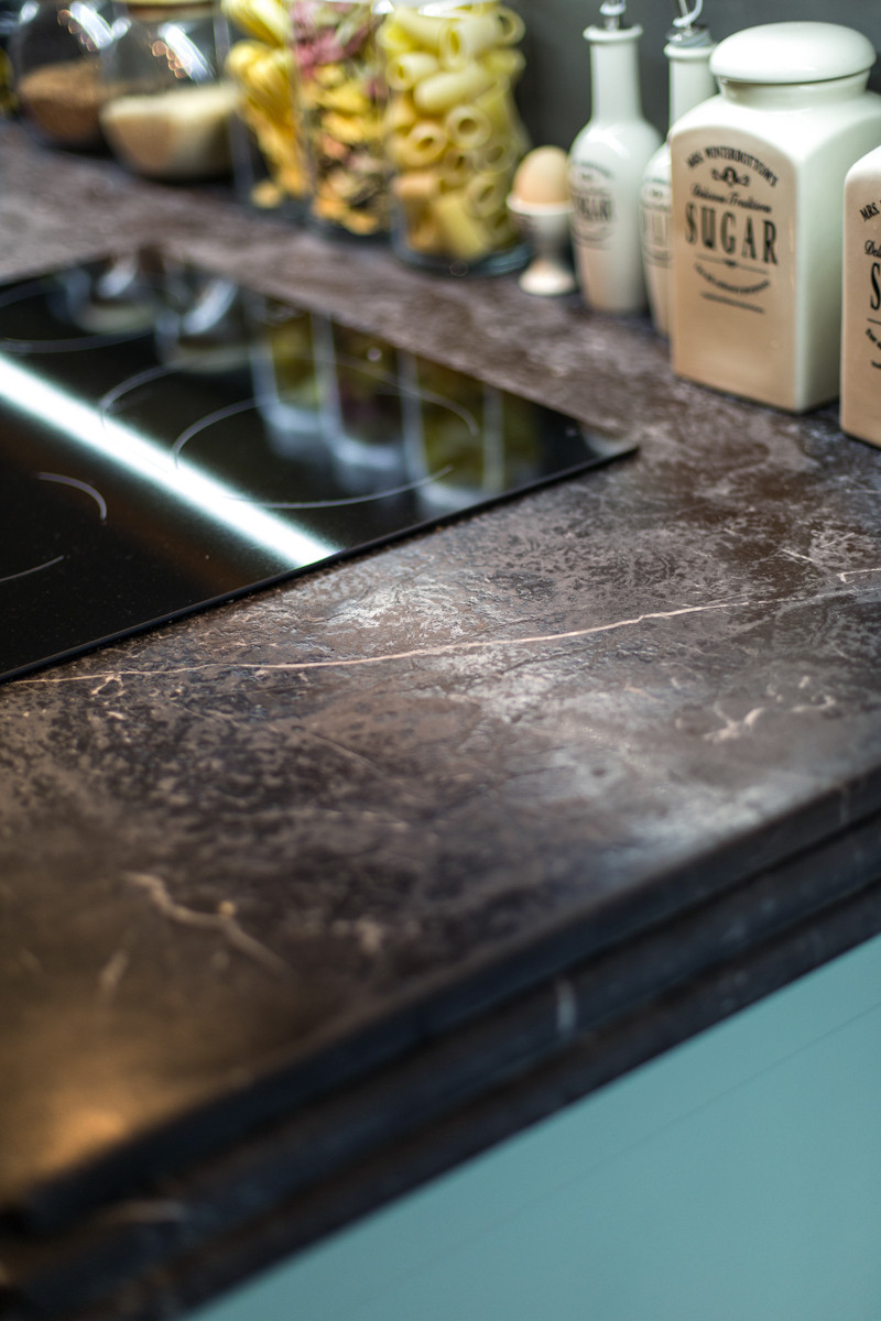 Peonies. Felt. Сoncrete.