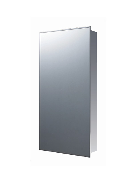 Deluxe Stainless Steel Medicine Cabinet ,16"x26", Surface Mounted