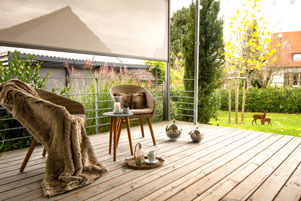 Skandinavische Terrasse in Stuttgart