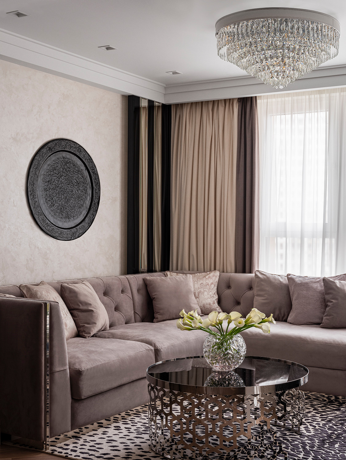 ЖК Лобачевский, гостиная