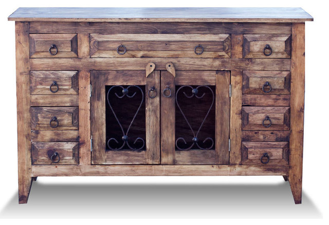 Rustic Style Bathroom Vanities rustic bathroom vanity with ornate metal doors (45009) - farmhouse Rustic Style Bathroom Vanities rustic bathroom vanity with ornate metal doors (45009) - farmhouse