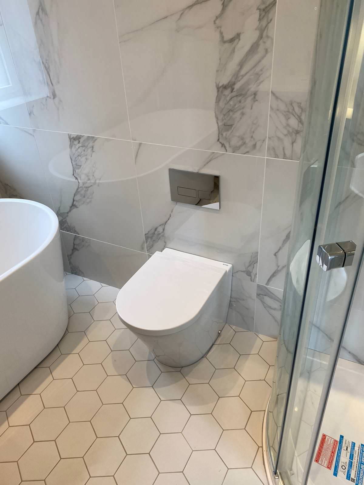 Family Bathroom complete for Converting London