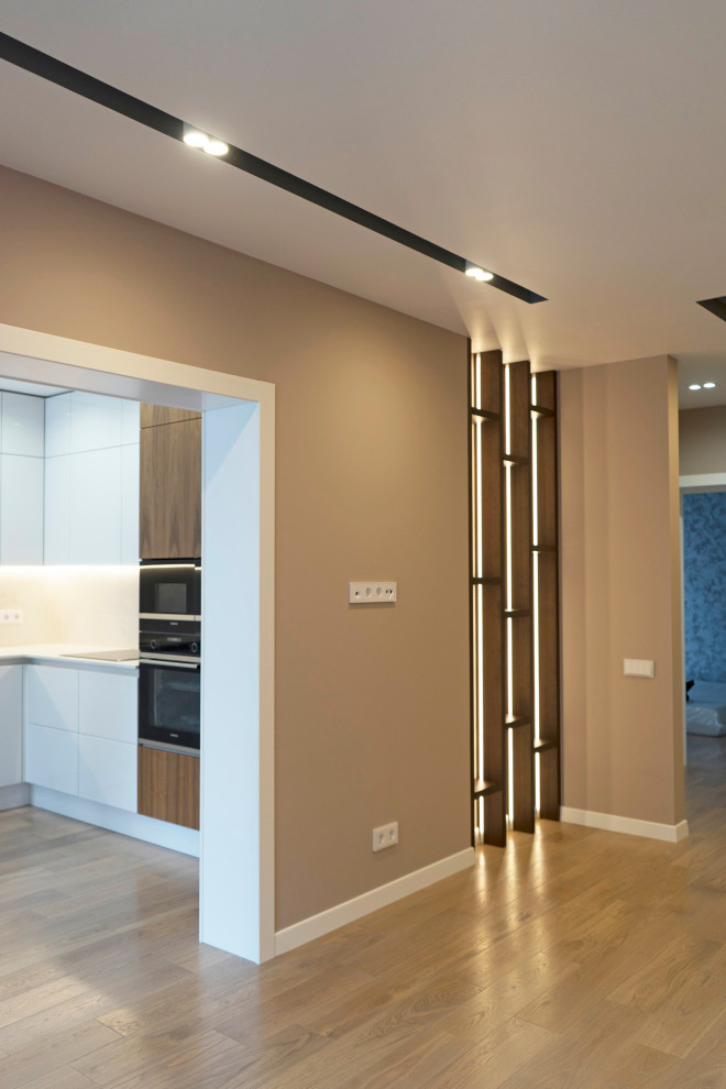 Современный интерьер в пастельных тонах