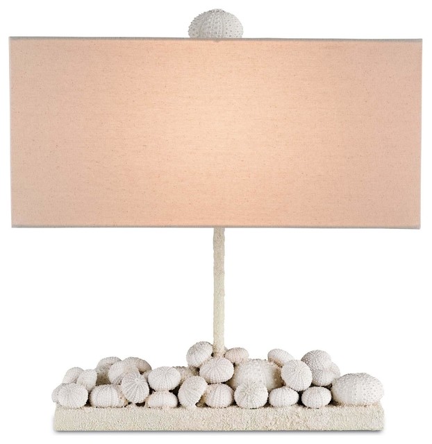 Currey & Company Anemone Table Lamp in Natural Sand