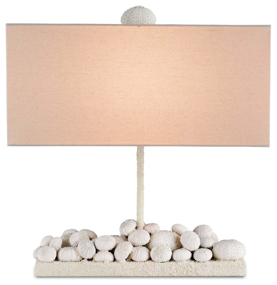 Currey & Company Anemone Table Lamp in Natural Sand