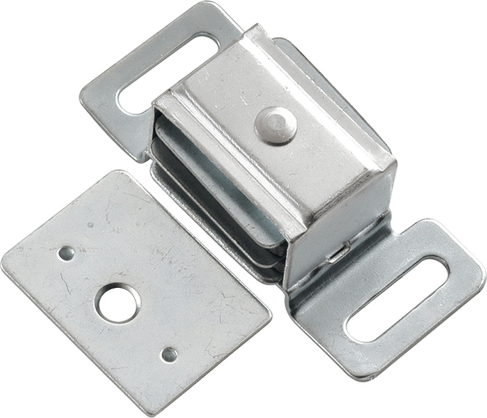 Hickory Hardware 1-7/8 In. Cadmium Double Magnetic Catch