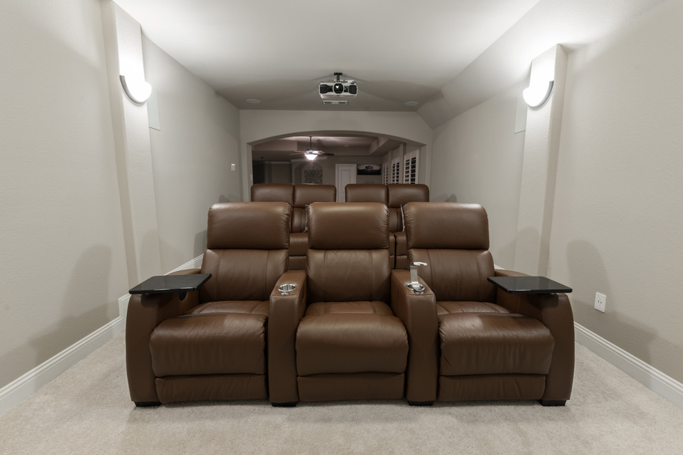 Home Theater Seating Clearance : Contemporary look with wooden slim