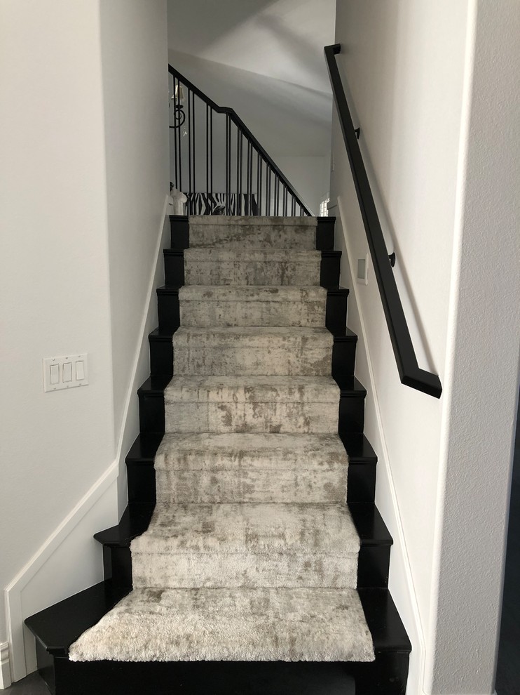 Queensridge Staircase Retrofit and Cabinet Refinish