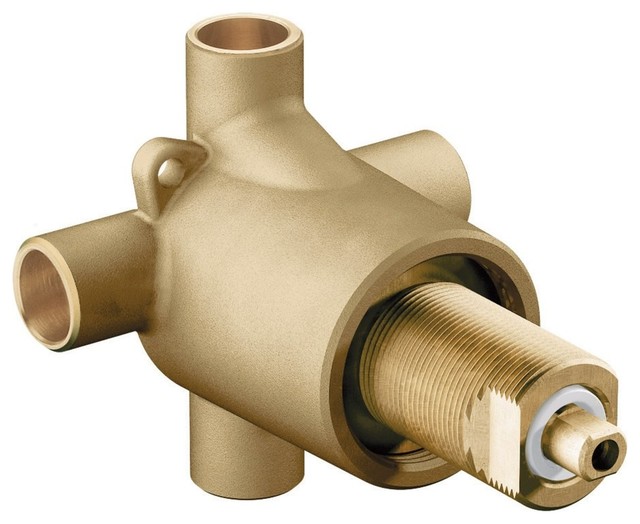 Moen Commercial 3Function 1/2" Transfer Valve Traditional Tub And