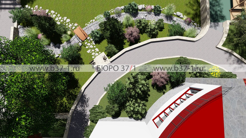 Ландшафтный дизайн в п.Зеленый Бор