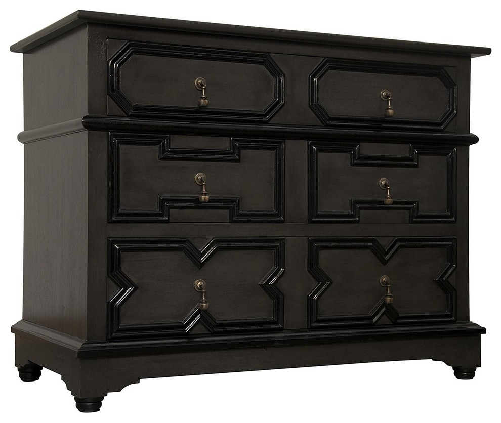 Noir Furniture Watson Dresser Traditional Dressers by GreatFurnitureDeal Houzz