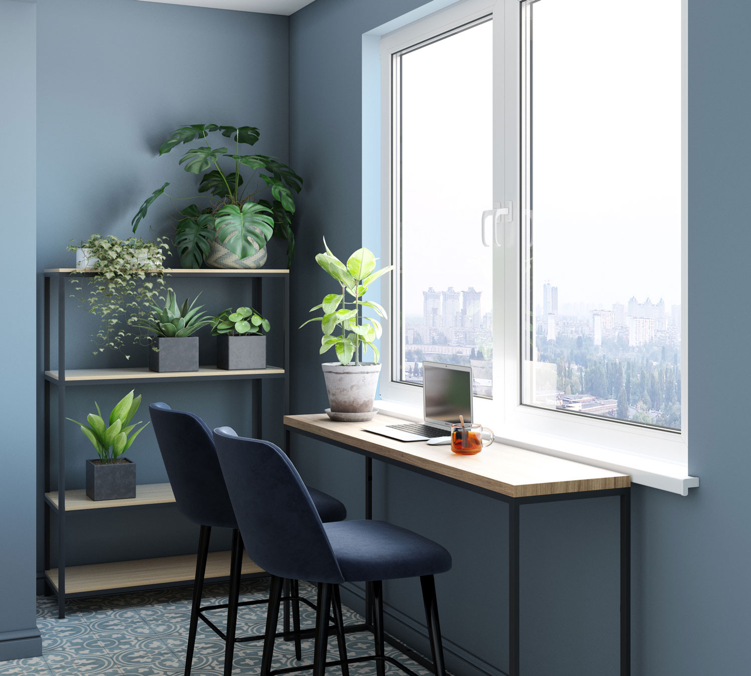 Трехкомнатная квартира для молодой семейной пары