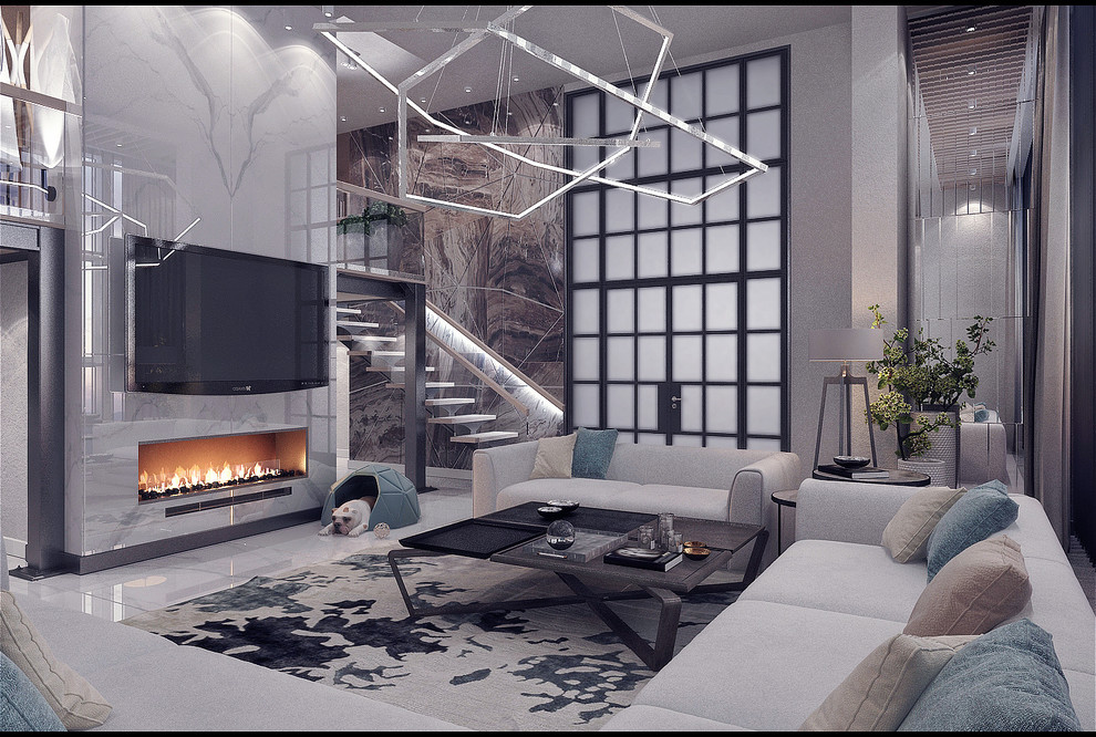 Пентхаус в стиле лофт