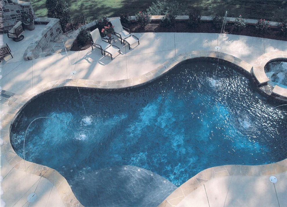 Стильный дизайн: бассейн в стиле неоклассика (современная классика) - последний тренд