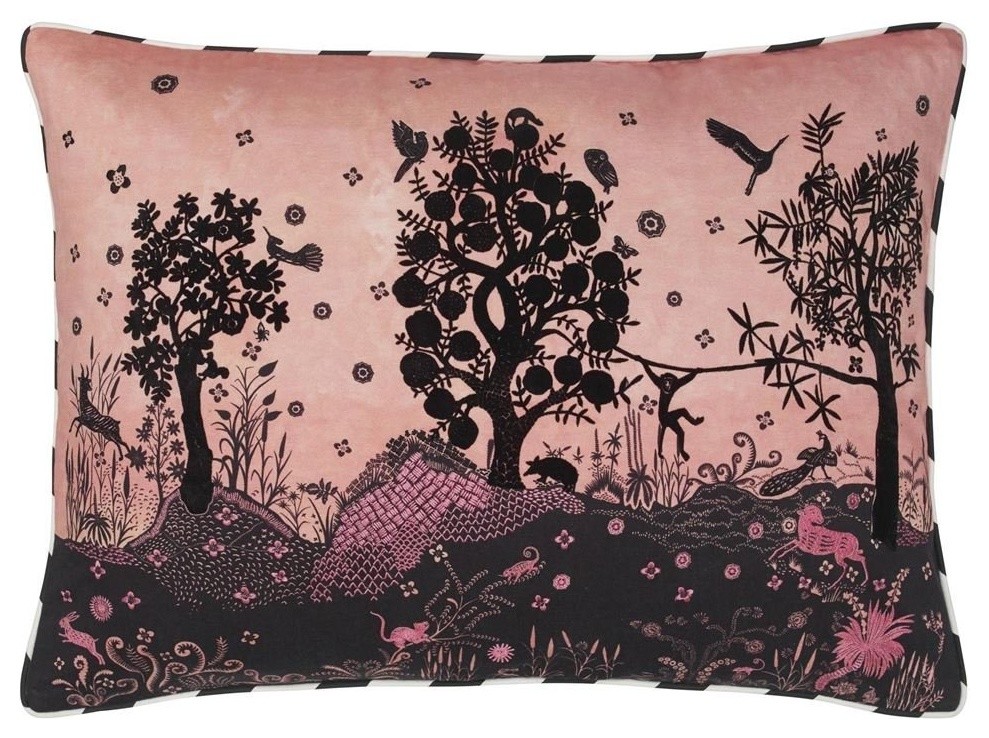 Christian Lacroix Bois Paradis Bourgeon Decorative Pillow