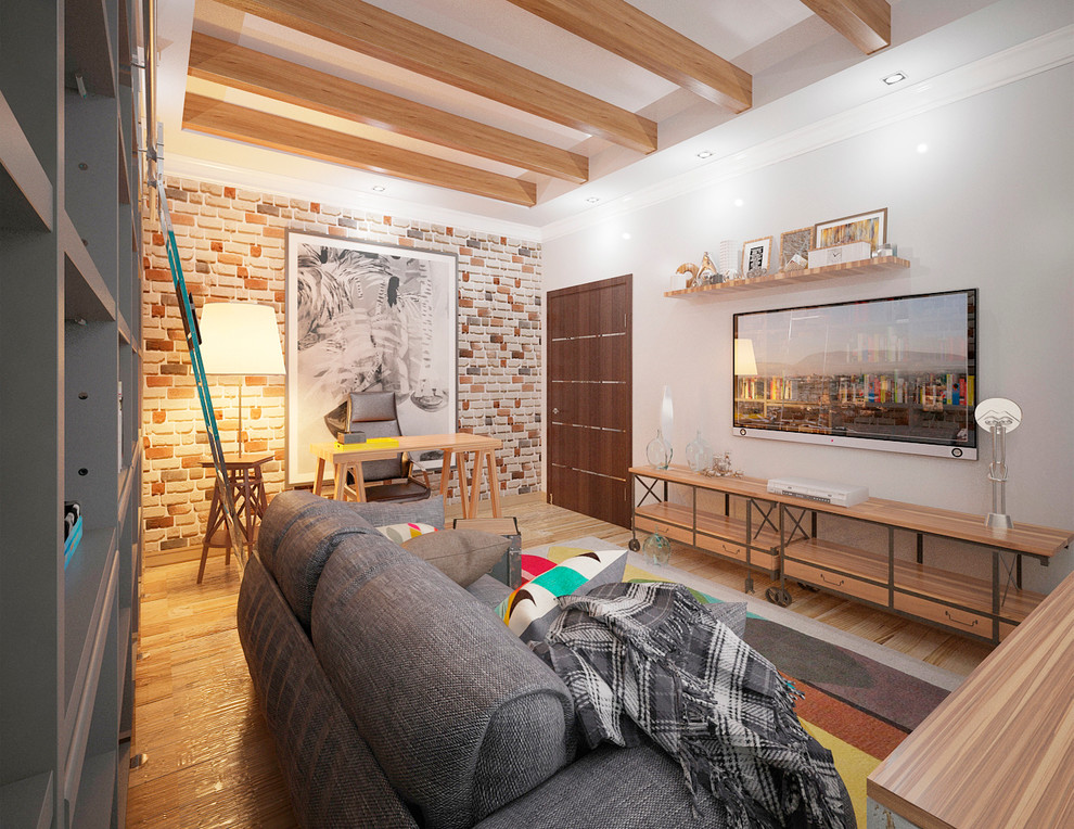 пос. "Медвежье озеро". Интерьер жилого дома