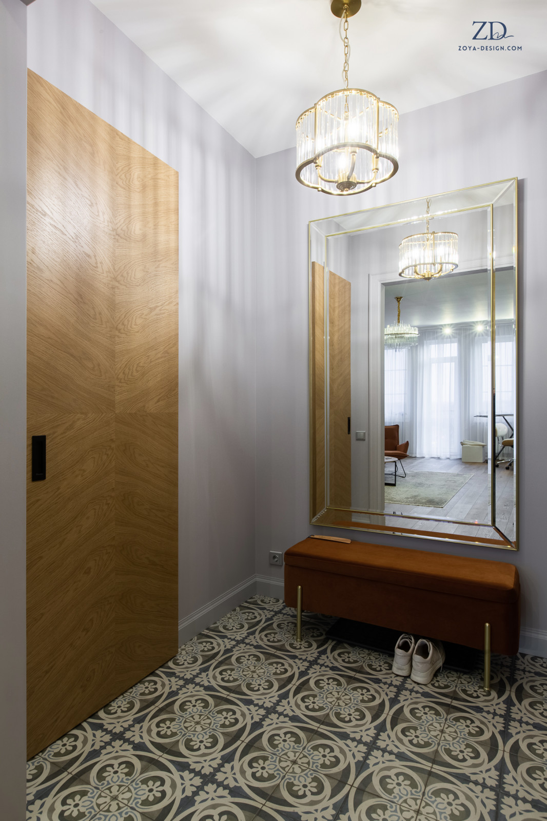 Цвет в интерьере, квартира в Куркино.