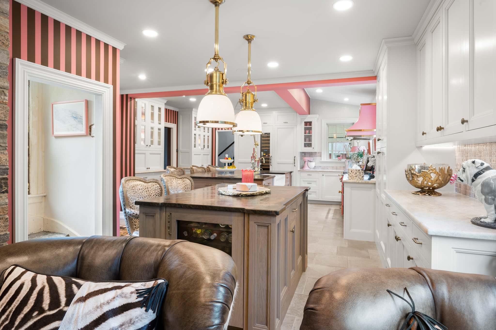 Pretty in Pink Kitchen Before & After