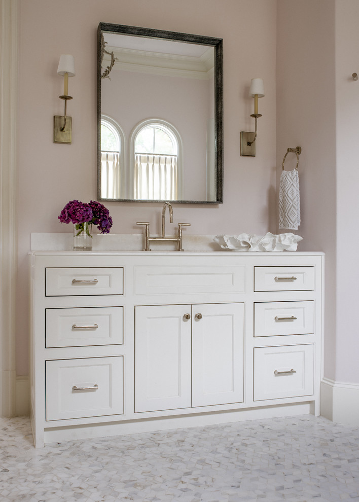 Bathroom - transitional bathroom idea in Dallas