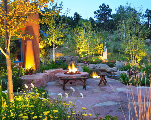 Southwestern Landscape american-southwest-patio