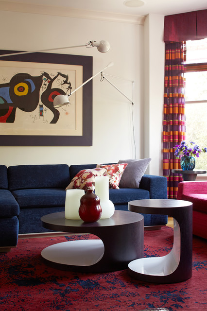 Bold Statements contemporary-vardagsrum