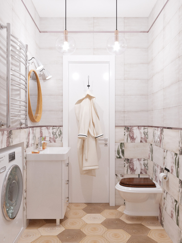 Компактный санузел  в ЖК Лайнер