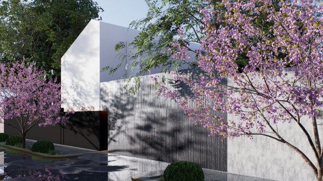 Casa Metepec moderne-hus-og-facade