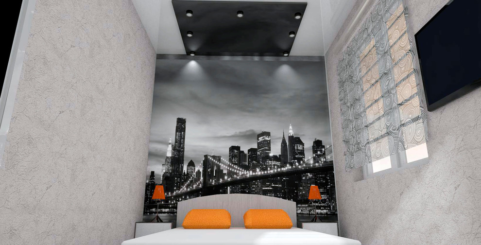 Дизайн-проект квартиры 40кв.м., перепланировка.