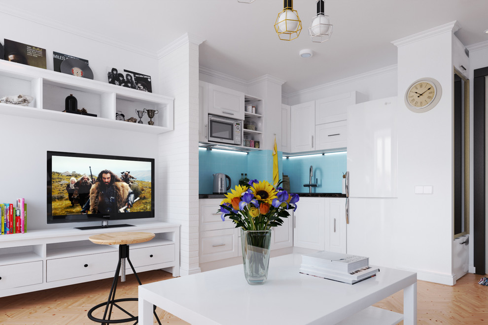 Квартира-студия в Скандинавском стиле