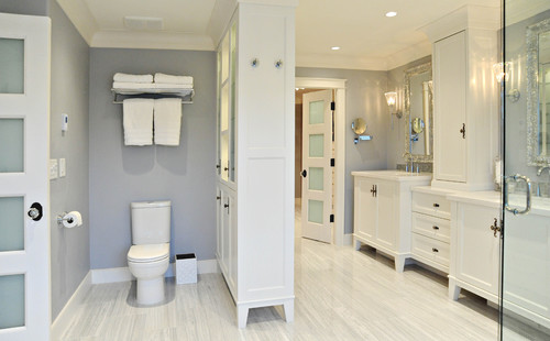 Clever Design Ideas To Hide The Toilet - Bathroom Ideas With Separate Toilet Room