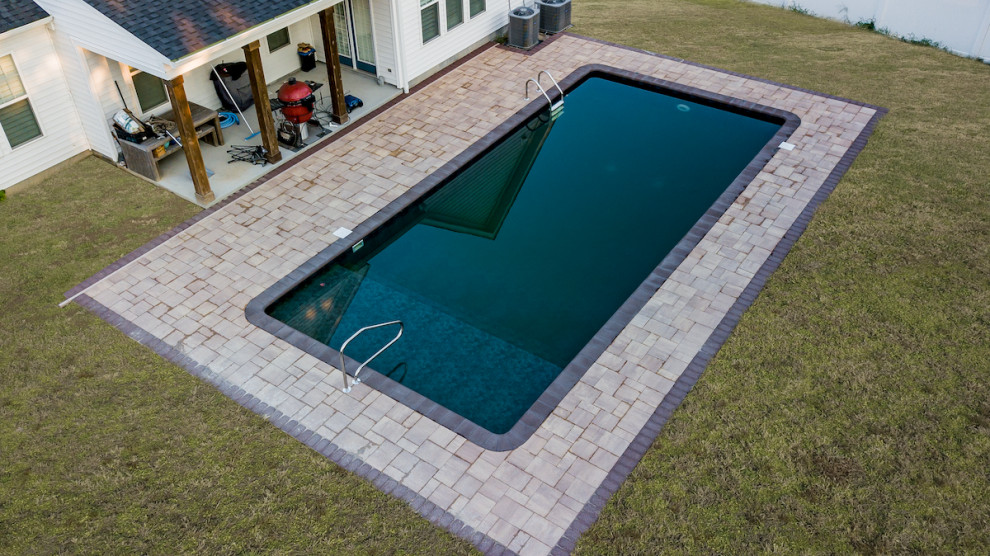 The Pernell in Chesapeake Modern Swimming Pool & Hot Tub Other