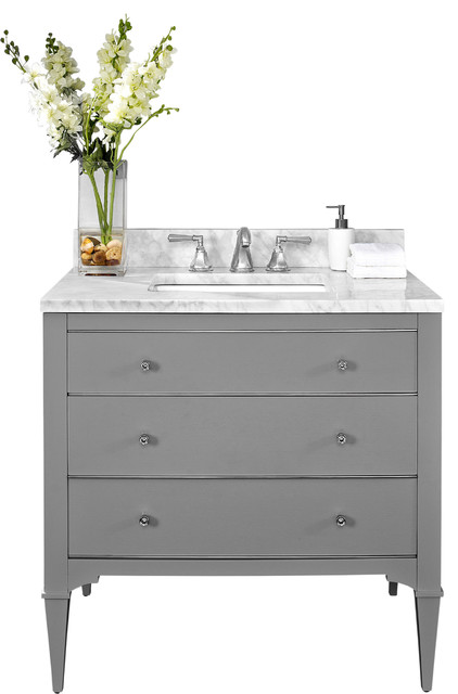 Fairmont Designs Charlottesville 36 Single Vanity Light Gray