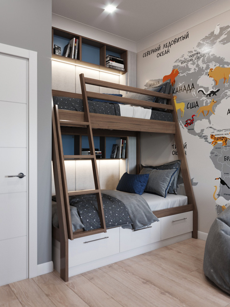 Проект детской комнаты в Архангельске 1