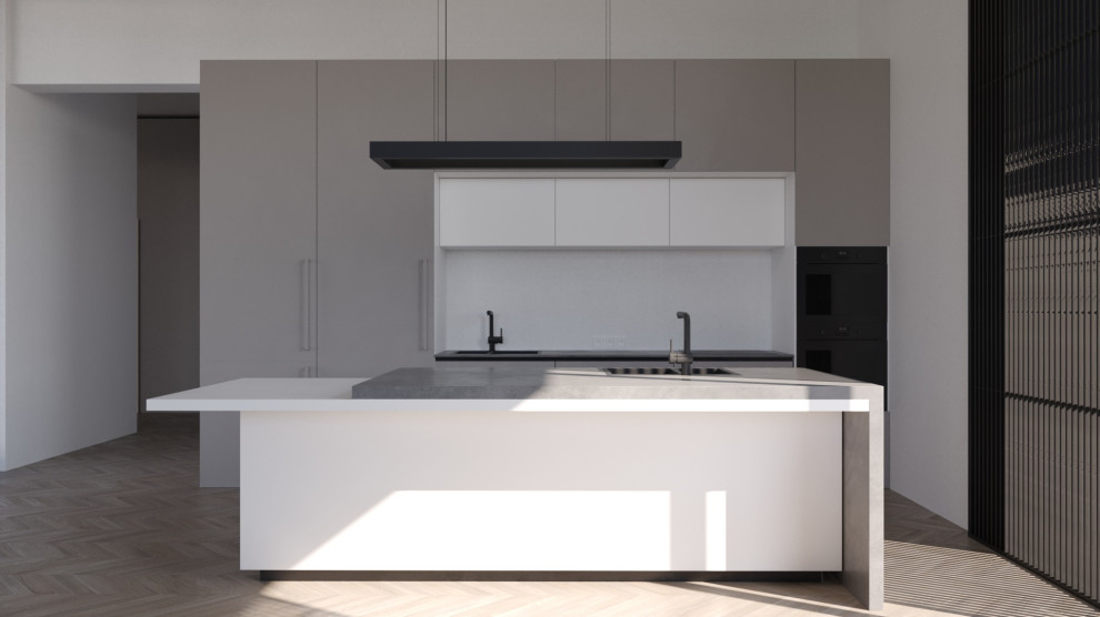 П-образный дом