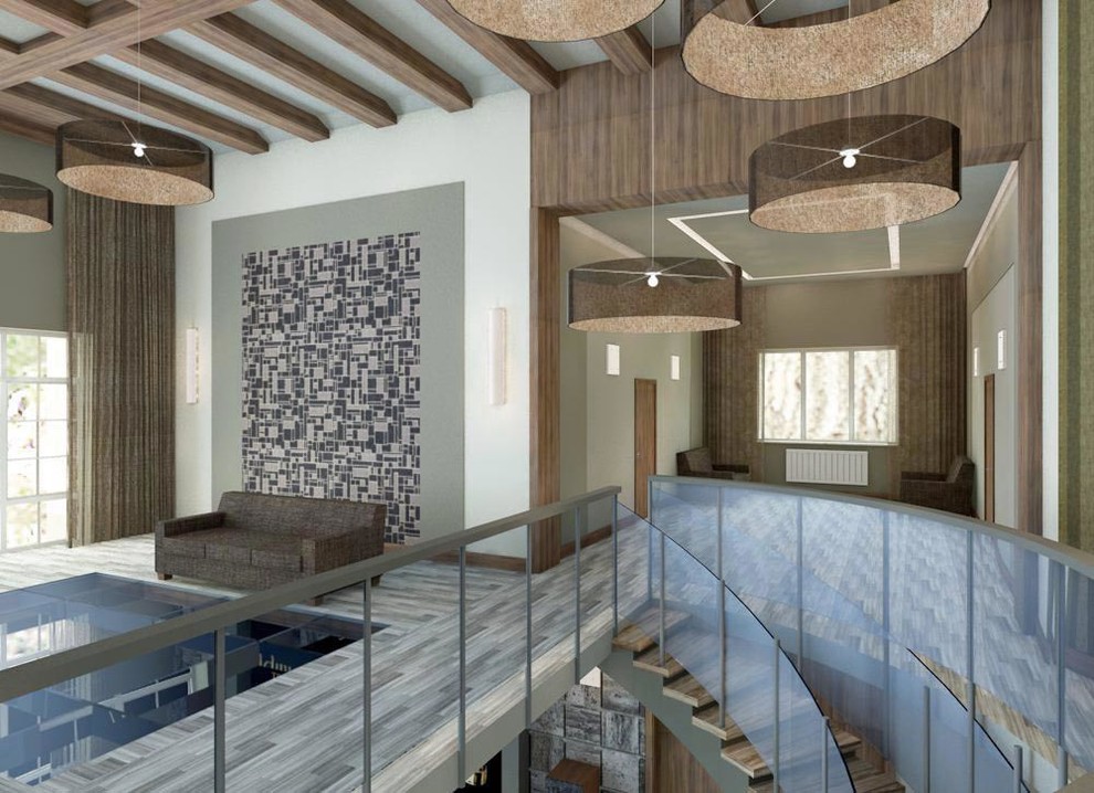 Интерьер коттеджа 750кв.м.