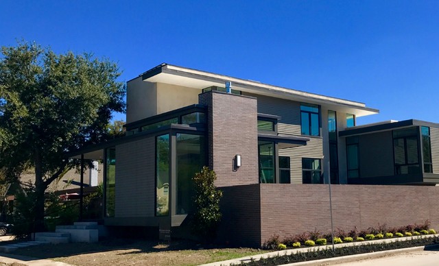 Modern Urban Home moderno-fachada