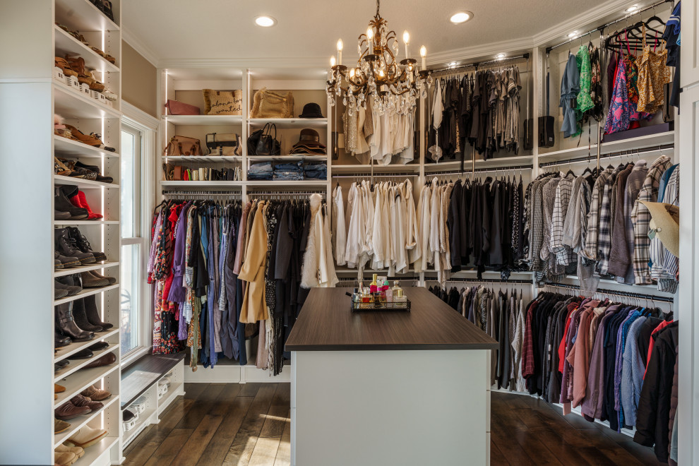Quivira Road - Overland Park Main Floor Remodel - Transitional - Closet ...