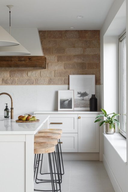 Modern Rustic Barn Conversion trendy-koekken