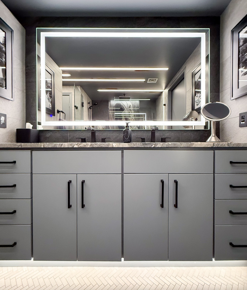 Masculine Contemporary Bath