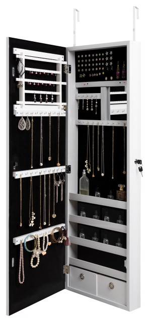 Kathatrine Over The Door Wall Mounted, Wall Jewelry Armoire