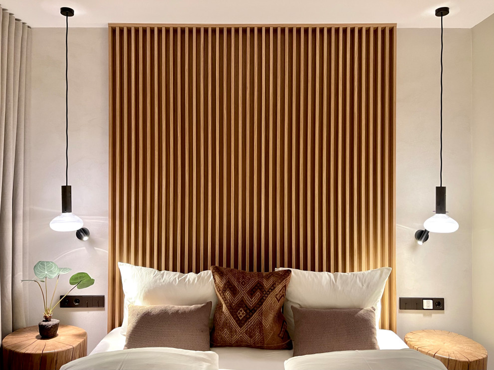 Design ideas for a modern bedroom in Berlin.