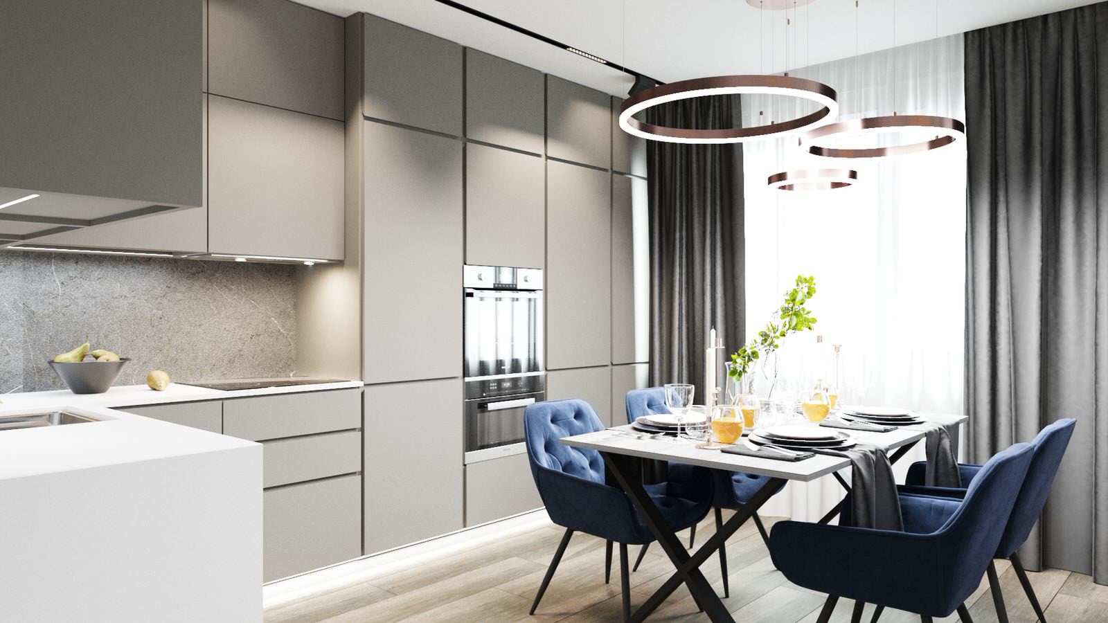 Дизайн-проект квартиры в г. Калининграде